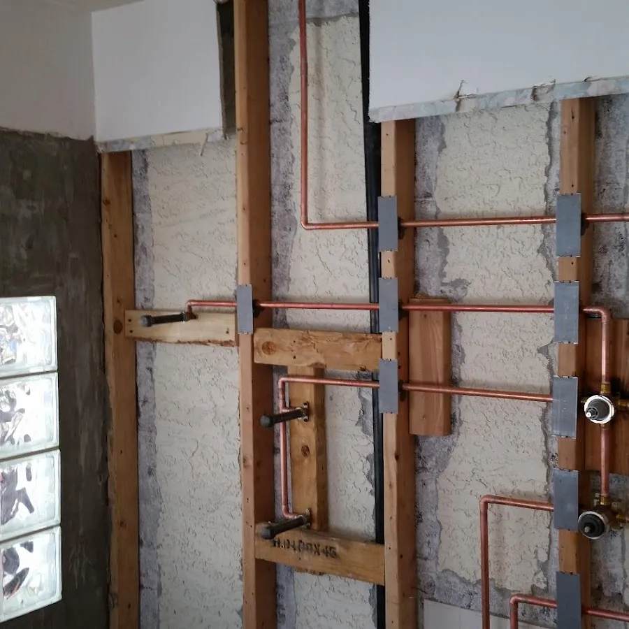 Copper pipe installation for Burst Pipe Repair in Rice Lake